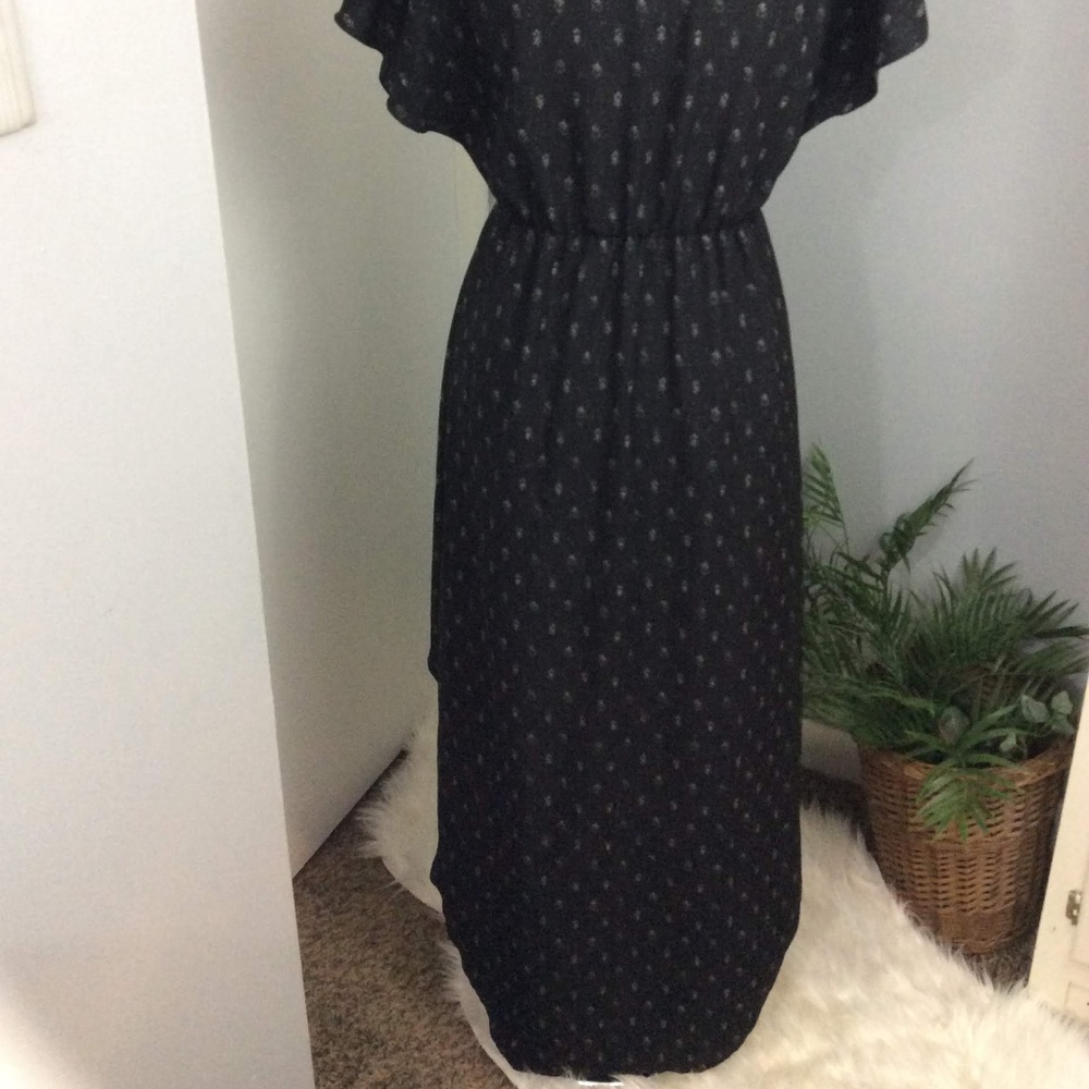 Urban Outfitter Ecote'  High Low Dress swim cover up Size S V neck - Picture 5 of 11